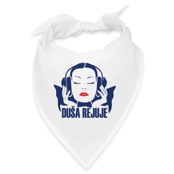 DUŠA REJUJE - Bandana - Weiß - Vorne