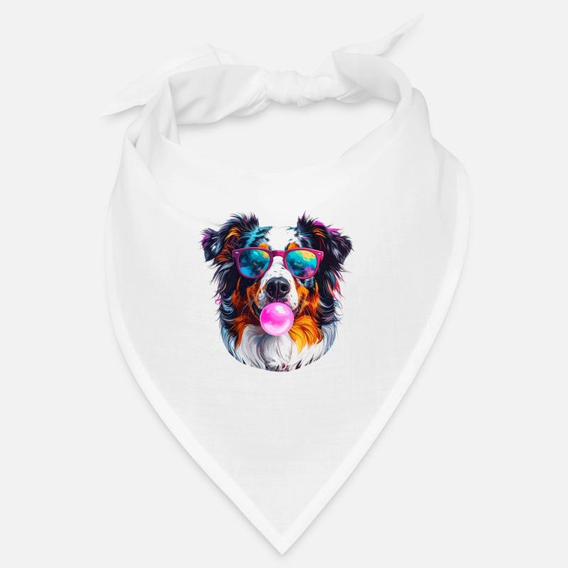 Pop-Art Aussi Portrait Bandana