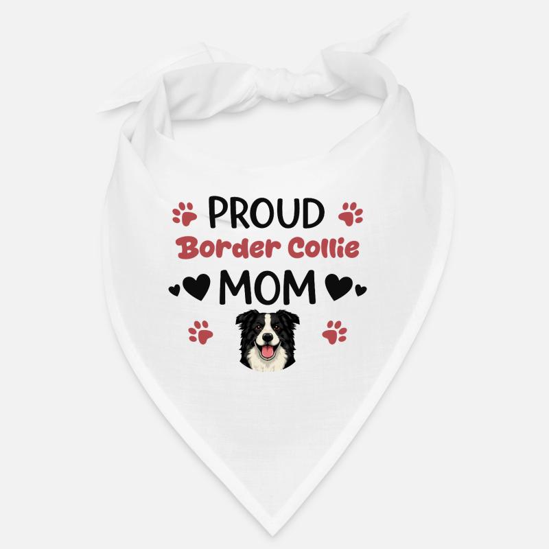 Fière mère de la Colombie-Britannique, Border Collie Bandana