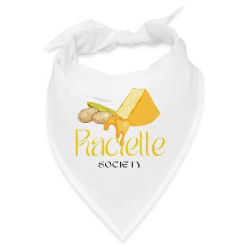 Raclette Society - Bandana - Weiß - Vorne