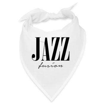 Jazz-Fusion - Bandana - Weiß - Vorne