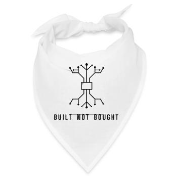 Schaltkreis  - Bandana - Weiß - Vorne