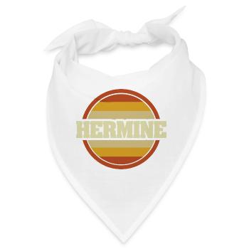 Hermine als Legendaer - Bandana - Weiß - Vorne