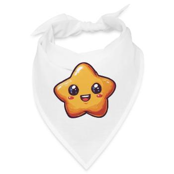 Sternchen Cookie - Bandana - Weiß - Vorne