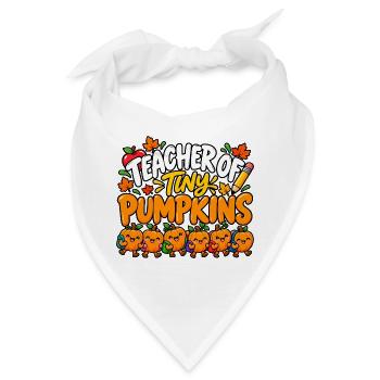 Lehrer der kleinen Kürbisse - Bandana - Weiß - Vorne
