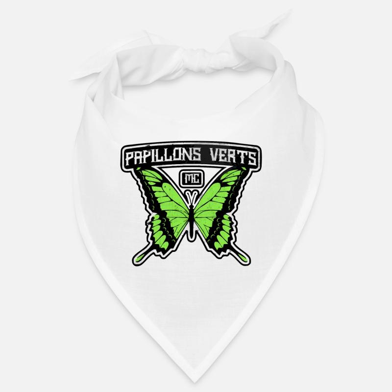 Papillons Verts MC Bandana