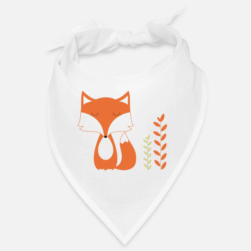 Fuchs - Bandana - Weiß