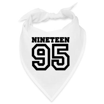 1995 - Bandana - Weiß - Vorne
