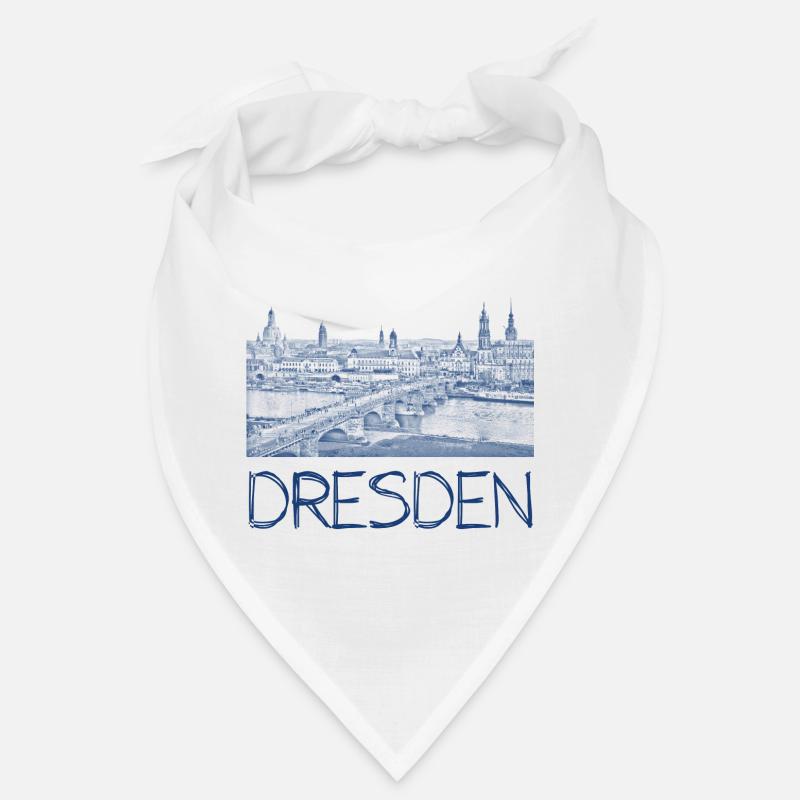 Kulizeichnung Dresden Bandana