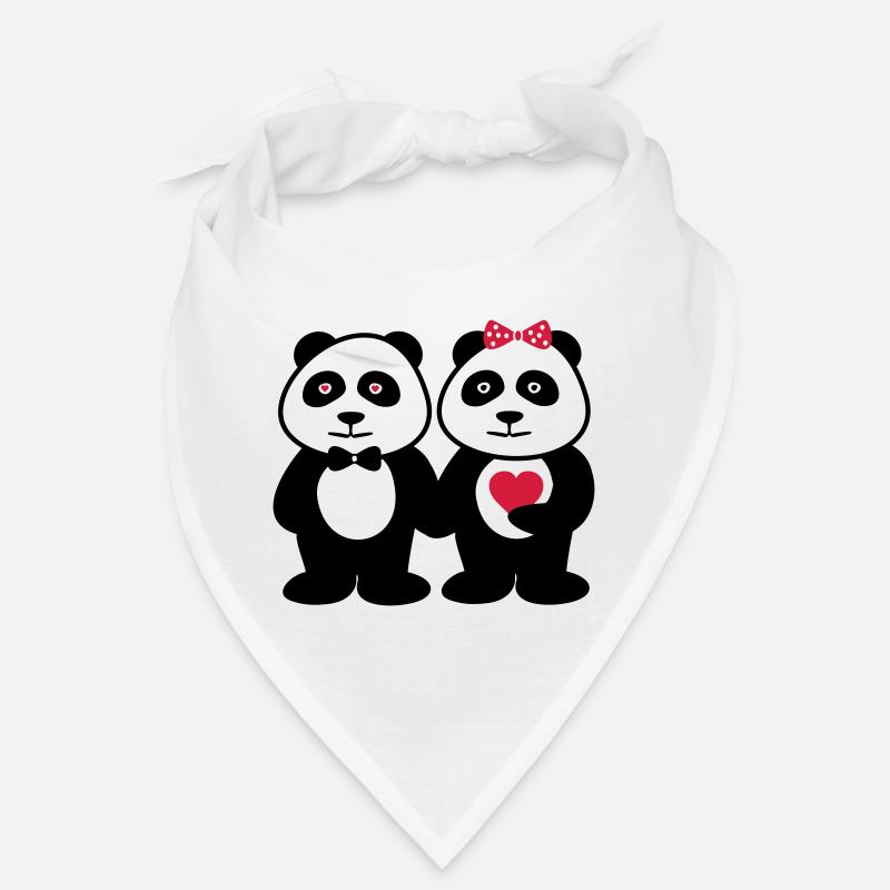 COUPLES PANDA Bandana