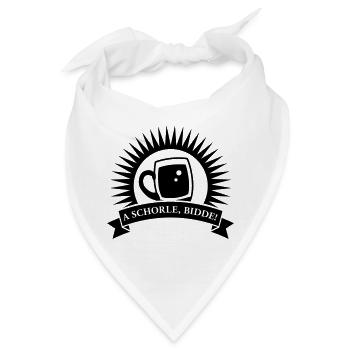 Schorle - Bandana - Weiß - Vorne