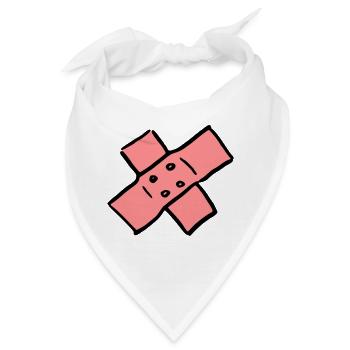 Pflaster - Bandana - Weiß - Vorne