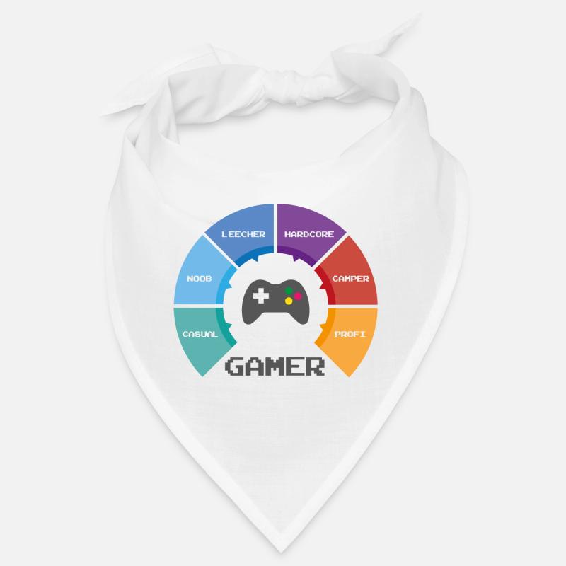 game wheel - Bandana - Weiß