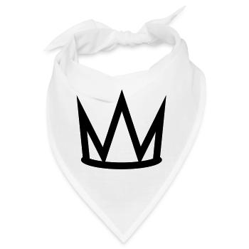 crown de - Bandana - Weiß - Vorne