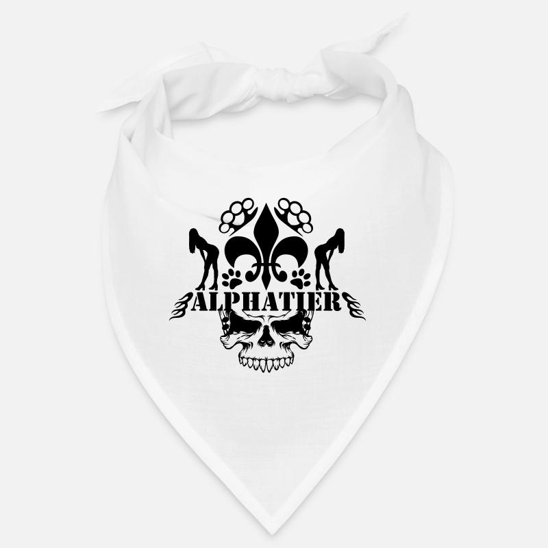 alphatier Vektormotiv Bandana