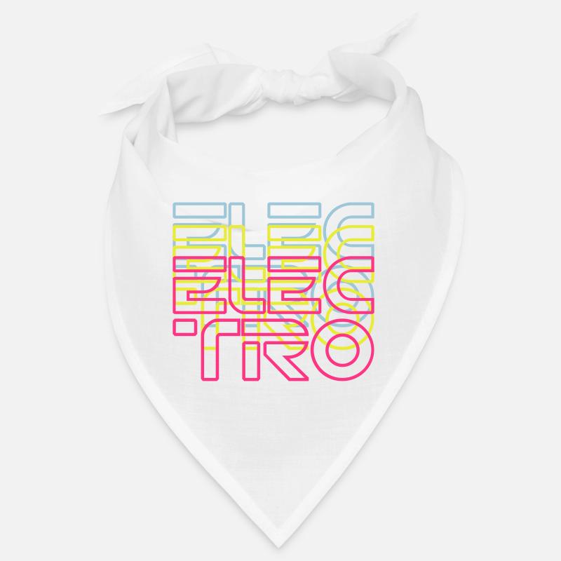 Electro typo Bandana