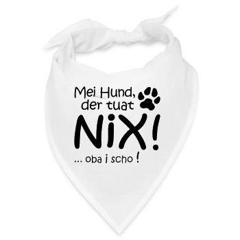 Mei Hund - Bandana - Weiß - Vorne