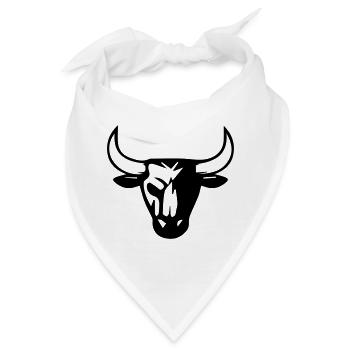 bull - Bandana - Weiß - Vorne