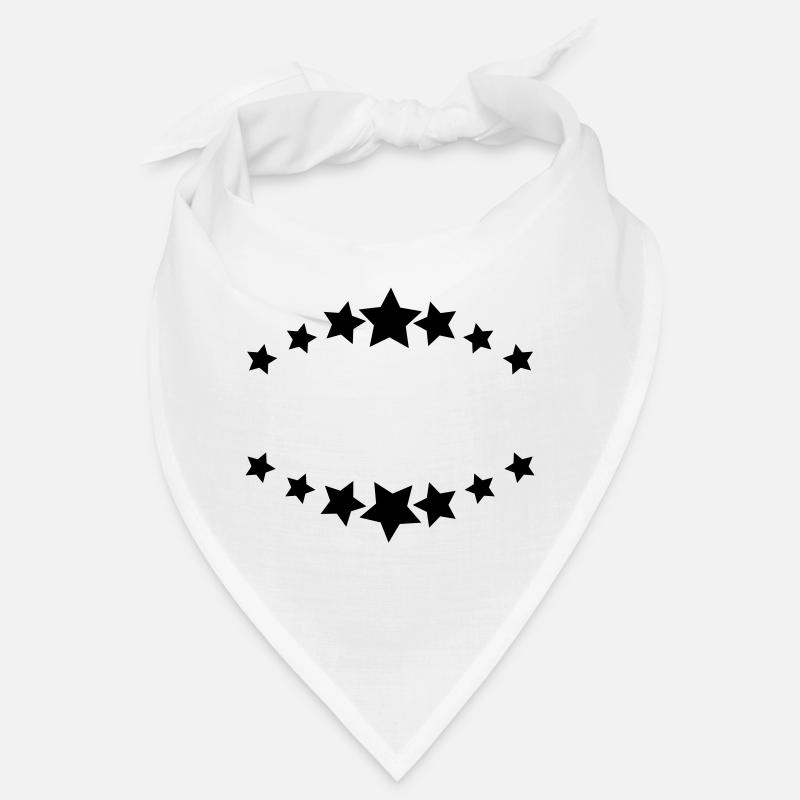 Sterne //Emblem //Textfeld //Logo //Symbol //Bogen Bandana