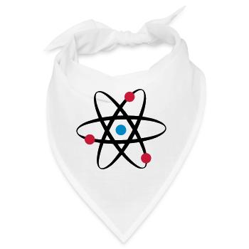 big bang atome physik - Bandana - Weiß - Vorne