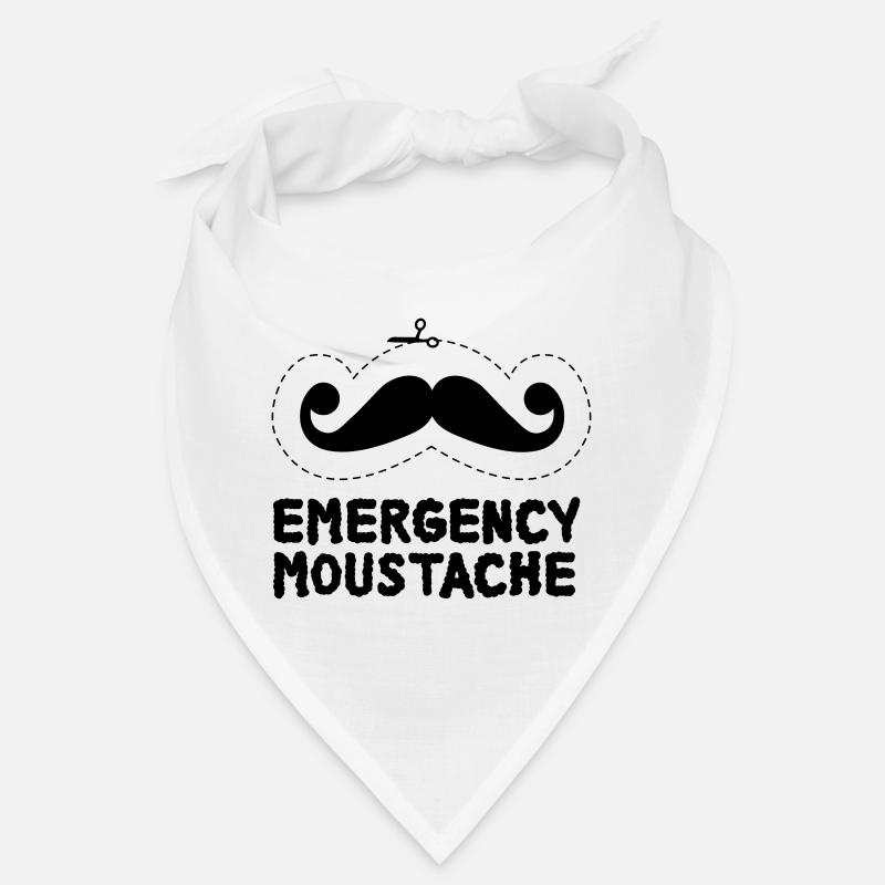 moustache Bandana