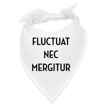 Paris - Fluctuat Nec Mergitur - France - Parisien - Bandana - Weiß - Vorne