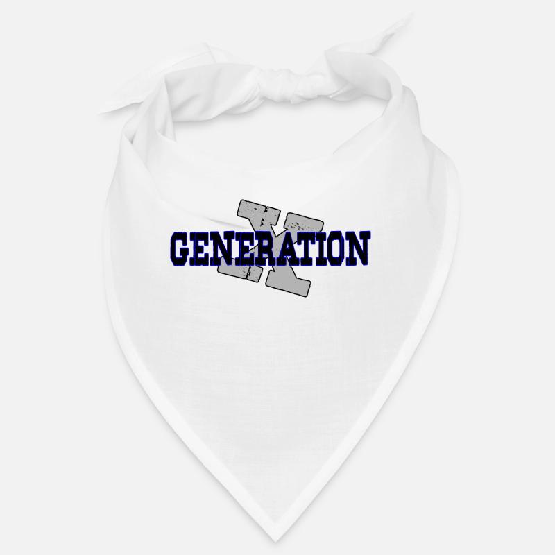 GENERATION X Geschenk Idee Bandana