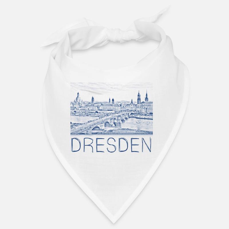 Kulizeichnung Dresden Bandana