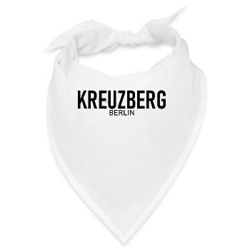 Kreuzberg - Berlin - Deutschland - Germany Bezirk - Bandana - Weiß - Vorne