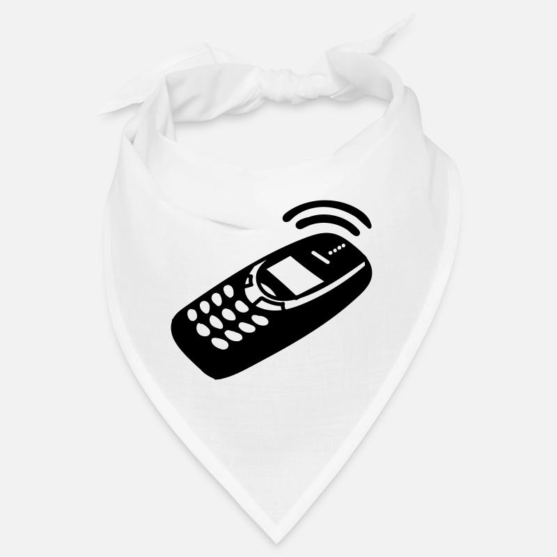 Mobile Phone - Bandana - white