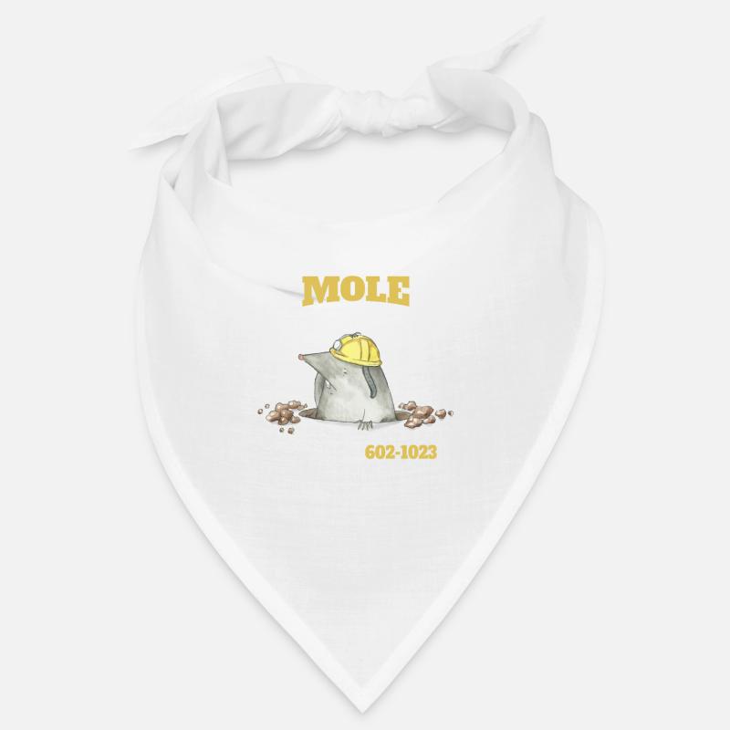 Chemistry Gift Mole Problems ? Juste Call Avogrado - Bandana - blanc