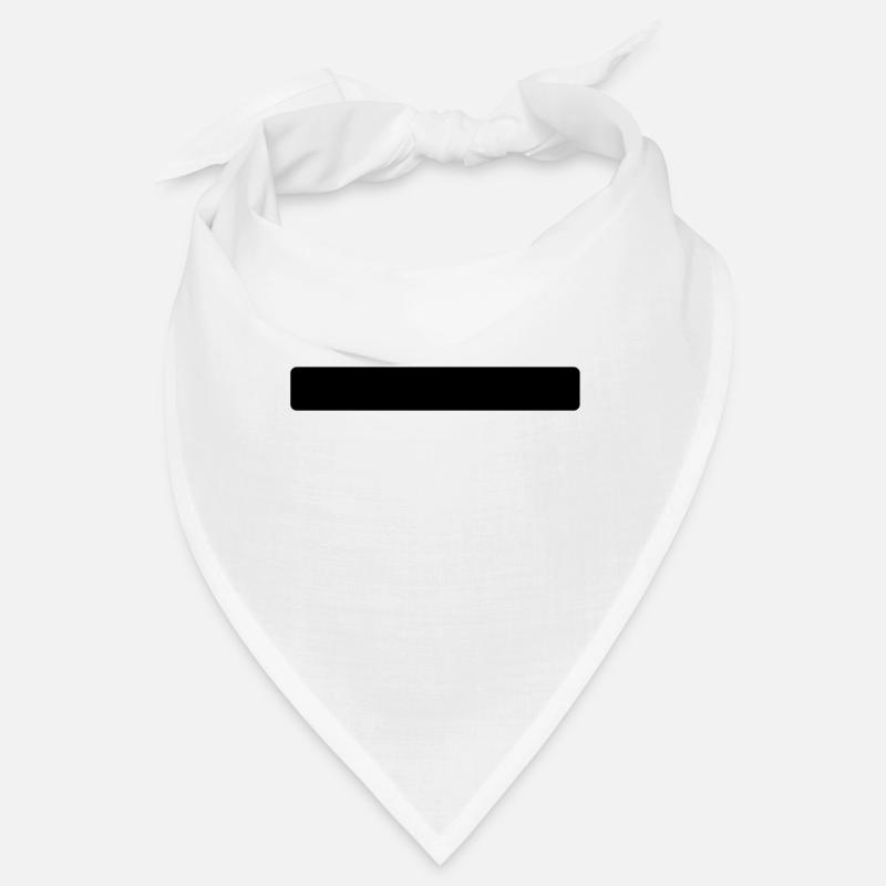 Rayures noires Bandana