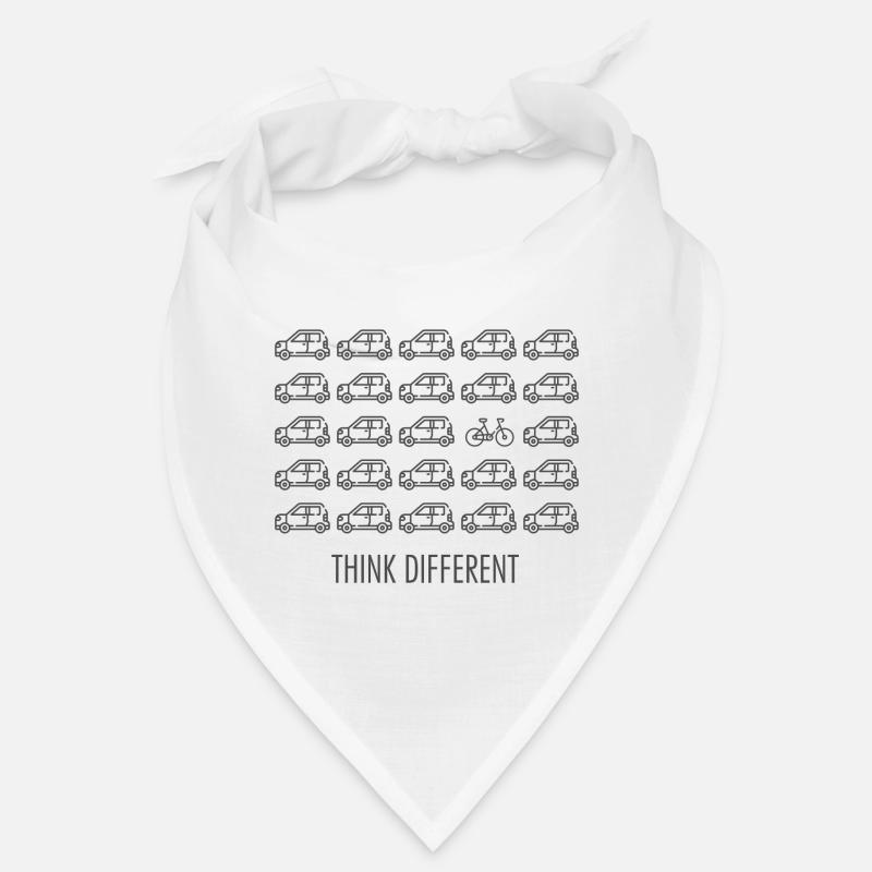 Think Different, changement de circulation, vélo Bandana