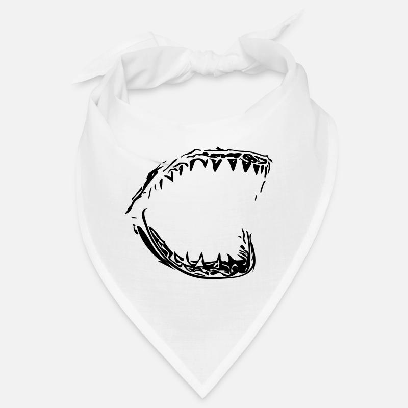 Giant vector shark bit Bandana