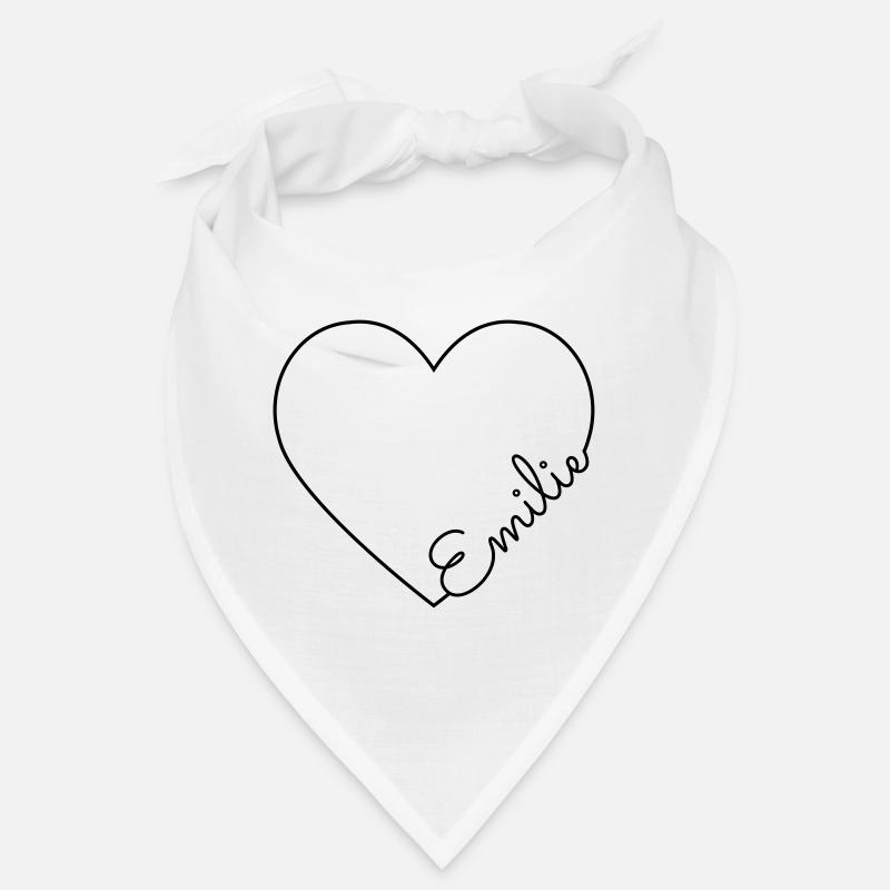 Emilie Name Bandana