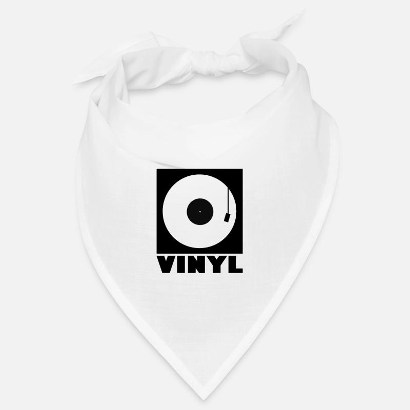 Vinyl Record Record Player Bandana
