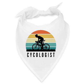 CYCOLOGIST - Bandana - Weiß - Vorne