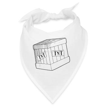 TNT Kiste - Bandana - Weiß - Vorne