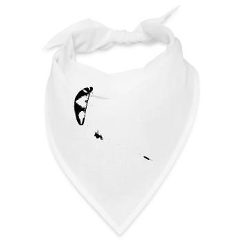 Gleitschirm Schlepp - Bandana - Weiß - Vorne