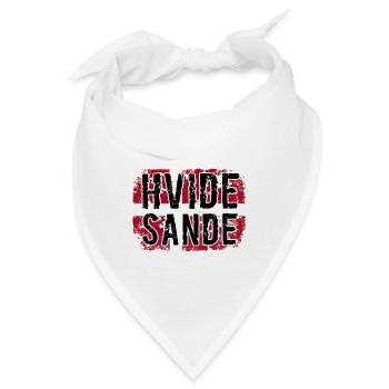 Hvide Sande, Westjütland, Dänemark, Nordsee - Bandana - Weiß - Vorne