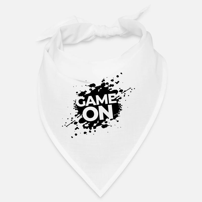 Game On Splash - Bandana - blanc
