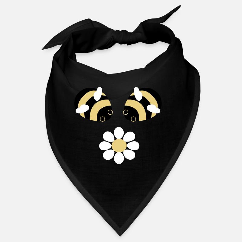 Bienen Blume Bandana
