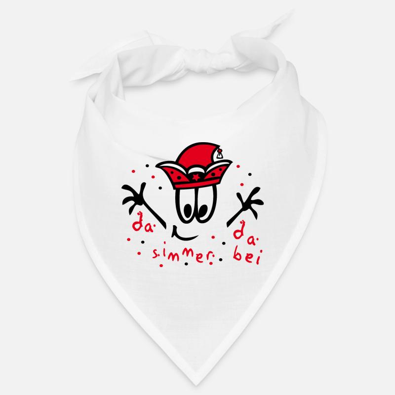 Carnaval avec des confettis, carnaval Bandana