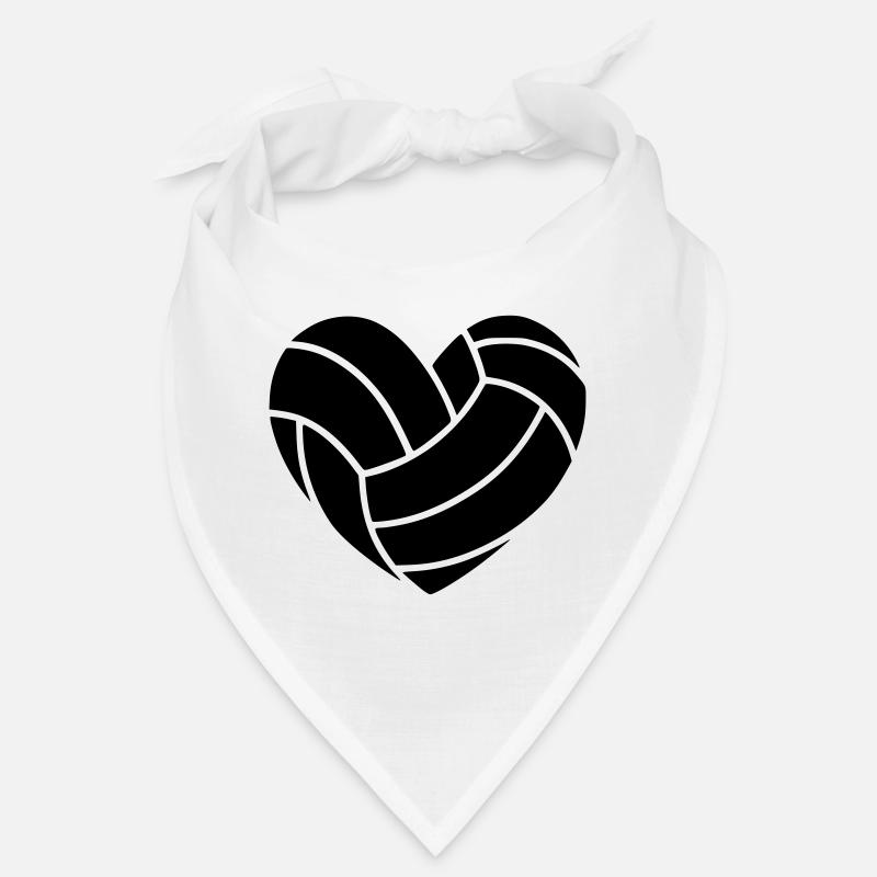 Volleyball Herz Bandana