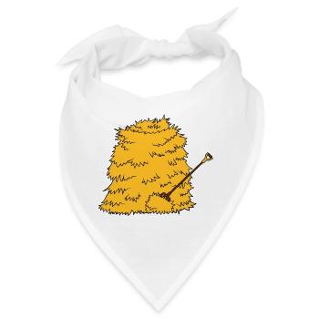 Mistgabel Strohberg Heugabel - Bandana - Weiß - Vorne