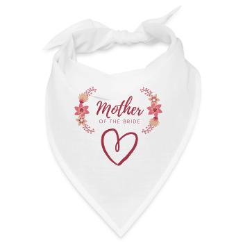 Mother of the Bride - Brautmutter - Bandana - Weiß - Vorne