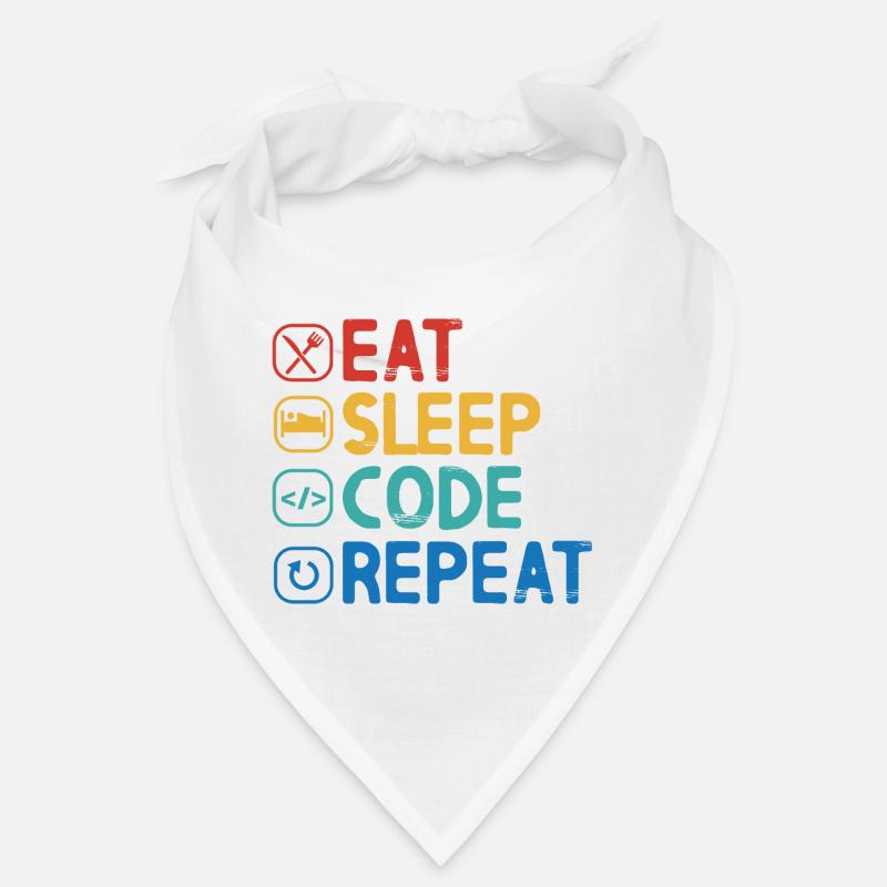 Répéter le code Eat Sleep Bandana