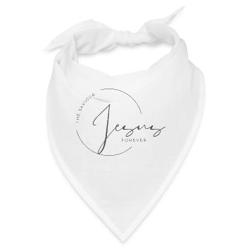 JESUS CHRISTAN SLOGAN - Bandana - Weiß - Vorne