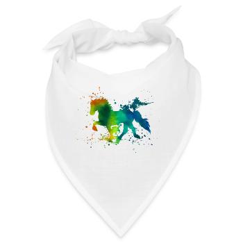 Tölter Splash Colours - Bandana - Weiß - Vorne