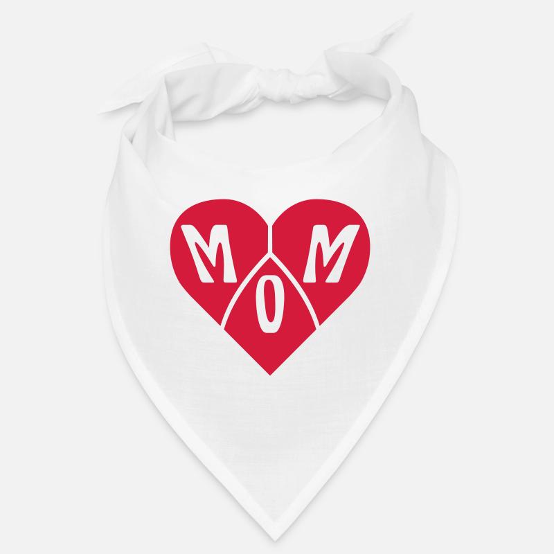 Herz Text Mom Bandana